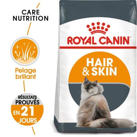 Croquettes pour chat, beauté du pelage Royal-Canin : Hair & Skin 33