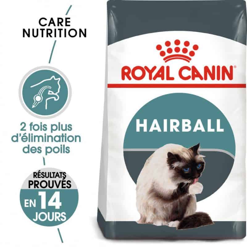 Croquettes pour chat anti boules de poils Royal-Canin Intense