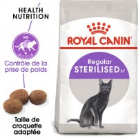 Croquettes pour chat stérilisé Royal-Canin Sterilised 37