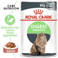 Émincés pour chat Royal Canin: digestion sensible