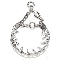 Collier pour chien étrangleur en métal Torquatus attache rapide