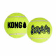 Jouet Kong balle tennis squeaker pour chien