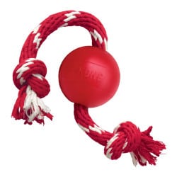 Jouet kong balle Rope pour chien