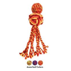 Jouet Kong wubba weaves rope pour chien