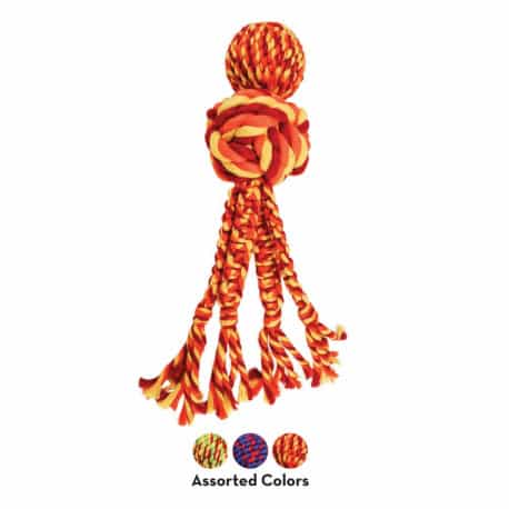 Jouet Kong wubba weaves rope pour chien