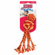 Jouet Kong wubba weaves rope pour chien