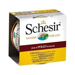Aliment humide Schesir naturel pour chat