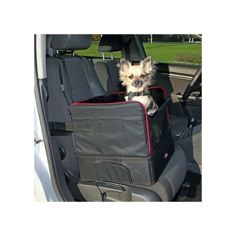 Siège auto pour petits chiens, siège auto portable pour chiens jusqu'à 11,3  kg, mise à