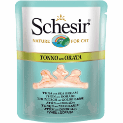Aliment humide Schesir bouillon pour chat