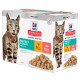 Pâtée pour chat Hill's Multipack perfect weight 12 x 85