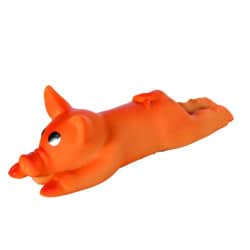 Cochon en latex pour chien, jouet couineur, 13cm