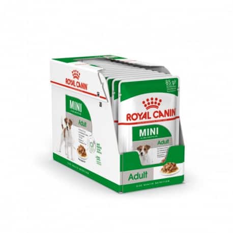 Sachets humides Royal Canin Mini Adult 12 x 85 Gr