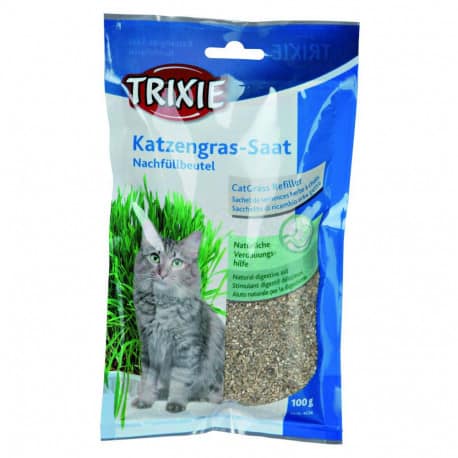 Sachet de semence d'herbe à chat Trixie, 100g