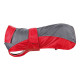 Impermeable pour chien Trixie Lorient Rouge et Gris