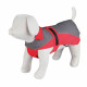 Impermeable pour chien Trixie Lorient Rouge et Gris