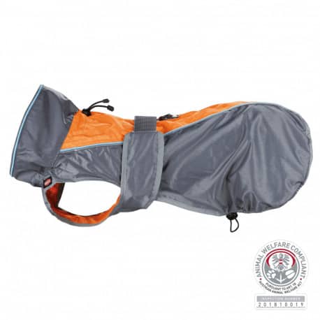 Impermeable pour chien Trixie Solid Gris et Orange