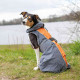 Impermeable pour chien Trixie Solid Gris et Orange