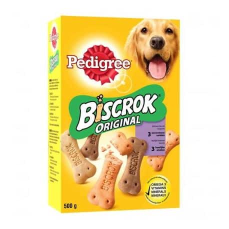 Pedigree Pal - Biscrok, délicieux biscuits croquants pour chien 500gr