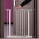 Barrière pour porte ou escalier en métal blanc