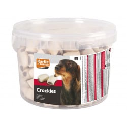 biscuits pour chiens Crockies en seau 1,3Kg