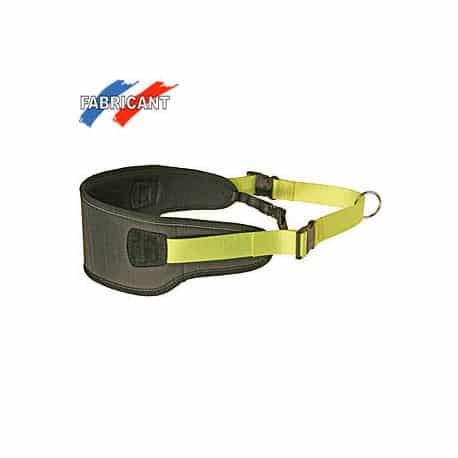 Ceinture canicross jaune fluo taille Adulte