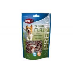 Friandise pour chien PREMIO poisson et poulet Stripes 75gr