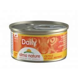 Boîte pour chat Almo daily mousse au poulet 85gr