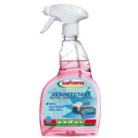 Saniterpen Sanispray nettoyant désinfectant odorisisant spray pour