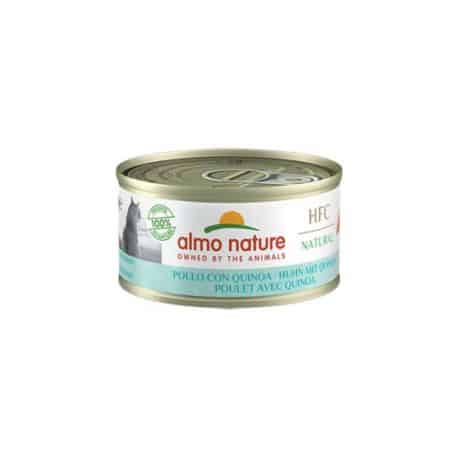 Boïte pour chat Almo avec Poulet et Quinoa 70gr