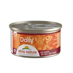 Boïte pour chat DAILY MOUSSE au Canard 85gr