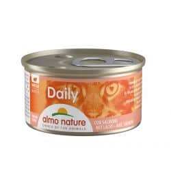 Boïte pour chat DAILY MOUSSE au Saumon 85gr