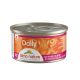 Boïte pour chat DAILY MOUSSE au thon et saumon 85gr