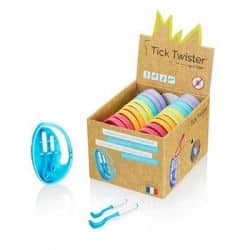 Retire Tiques de voyage Clipbox Tick Twister coloris divers