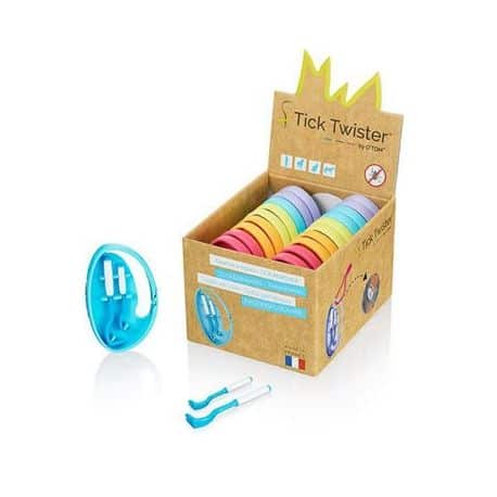 Retire Tiques de voyage Clipbox Tick Twister coloris divers