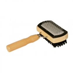 Brosse Double Rectangle pour Chien