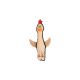 Jouet pour chien Marcy Poulet Long Cou Beige 50cm