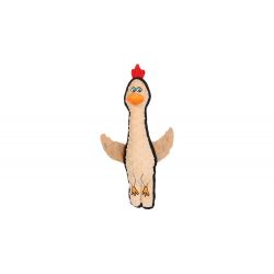 Jouet pour chien Marcy Poulet Long Cou Beige 50cm