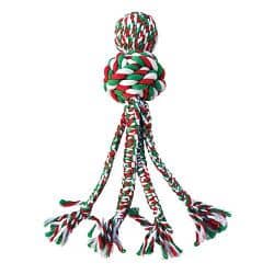 Jouet Kong de Noël Holiday Wubba weaves rope Large