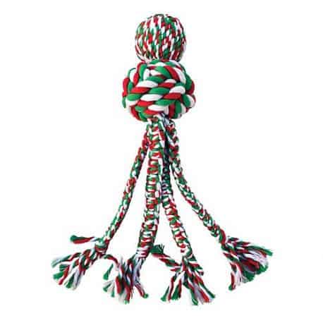 Jouet Kong de Noël Holiday Wubba weaves rope Large