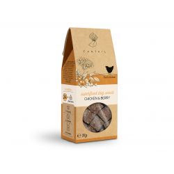 Friandises pour chien Fantail Superfood Berry & Chicken 70g
