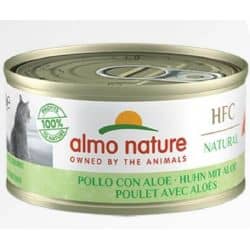 Boîte pour chats Almo Light au Poulet et Aloé 70Gr