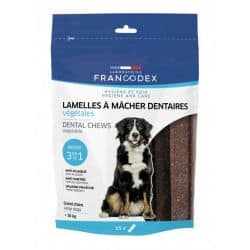 Lamelles à mâcher pour grand chien