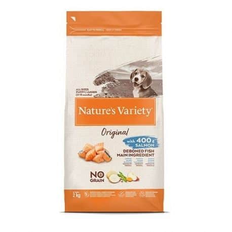 Nature's Variety Originalpour chiot Puppy au Saumon 10Kg