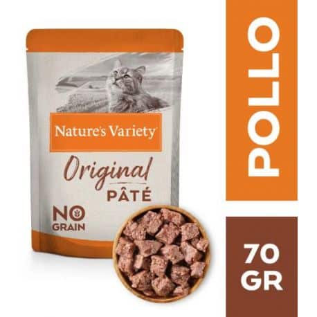 Nature's Variety Humide pour Chat No Grain(sans céréales) au Poulet 70 Gr