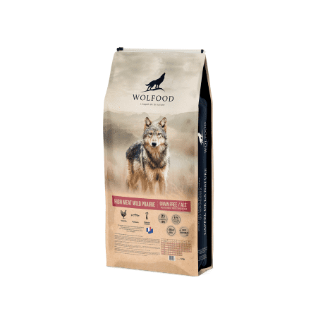 Wolfood Original (sans céréales) High Meat Wild Prairie 3Kg