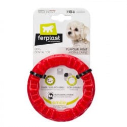 Jouet pour chien Smile anneau : ROUGE / XS