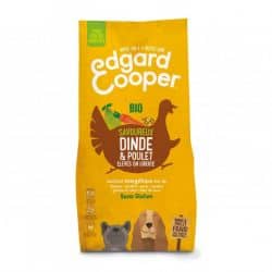 Edgard & Cooper Bio pour chien adult à la Dinde et au Poulet 7Kg