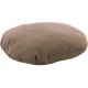 Coussin Panama Ovale Taupe : 60 X 50 CM