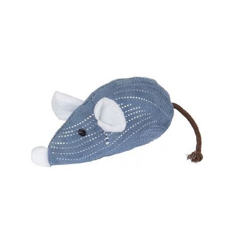 Jouet Medy pour chat : SOURIS BLEU 11 CM