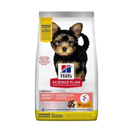 Hill's Chien Puppy Perfect Digestion Small Mini : 1.5KG